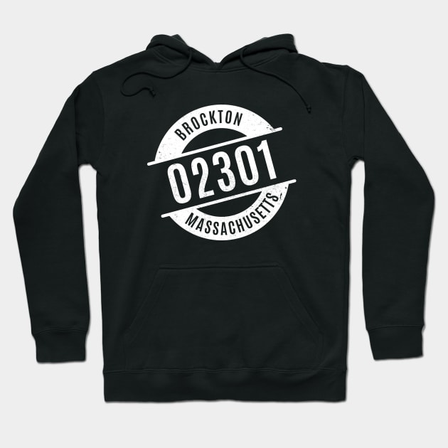 Brockton Massachusetts 02301 Zip Code Hoodie by creativecurly